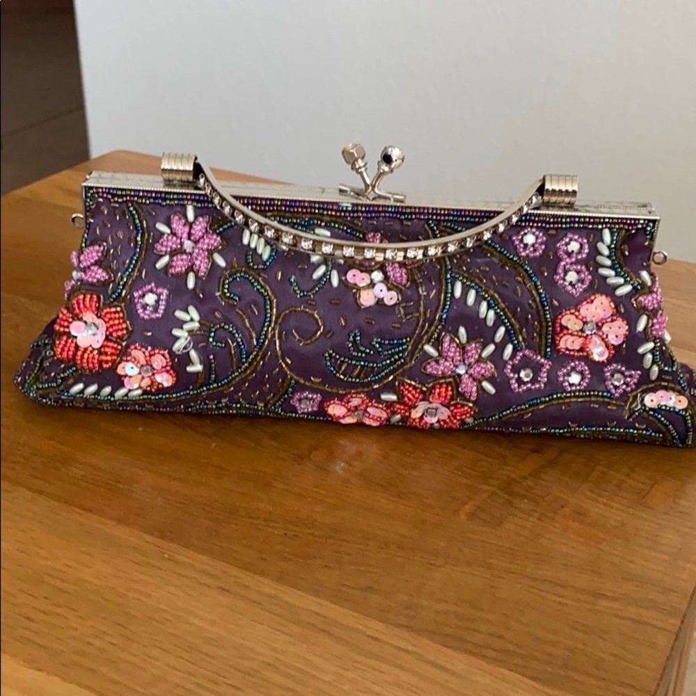 Sequins galore! Evening bag